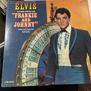 Elvis vinyl record